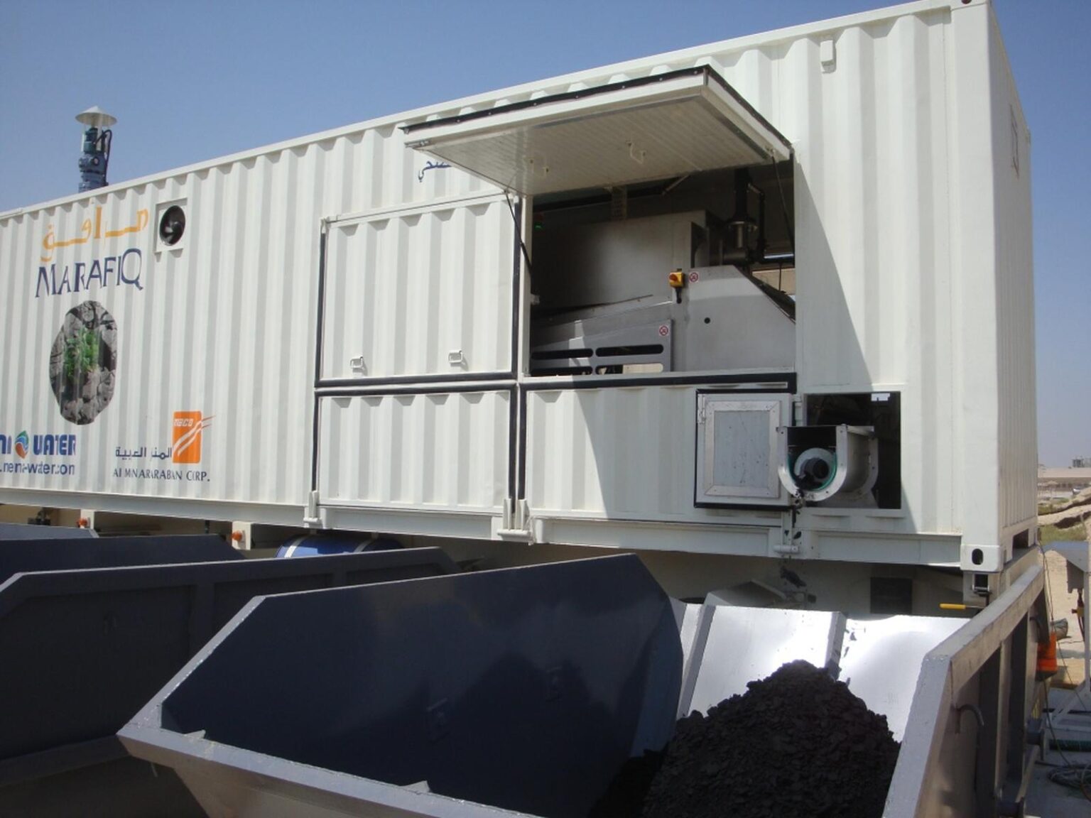 Containerized Sludge Dewatering - Water and Wastewater Treatment
