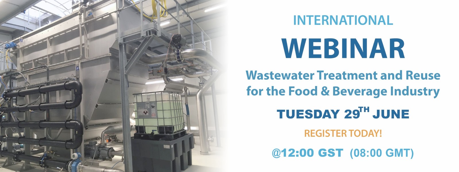 Webinar: Wastewater Treatment and Reuse for the Food & Beverage Industry