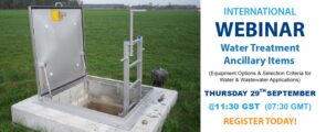 Webinar Invitation – Water Treatment Ancillary Items