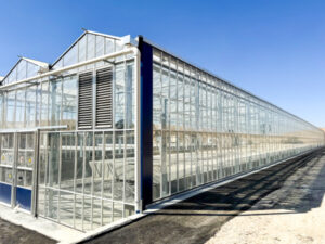 1,500 t/a of sewage sludge from 70,000 inhabitants can be dried in a 12 x 80 m greenhouse